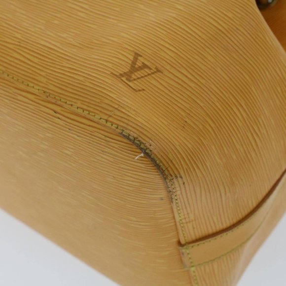 LOUIS VUITTON Epi Petit Noe Shoulder Bag Tassili Yellow M44109 LV Auth - Picture 13 of 16